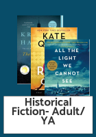 Historical Fiction- Adult/ YA